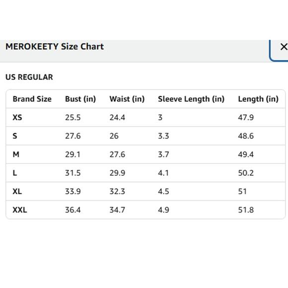 #4NWT Merokeety Dark Green Midi Dress Smocked Top Flutter Sleeves Size Medium - Picture 3 of 3